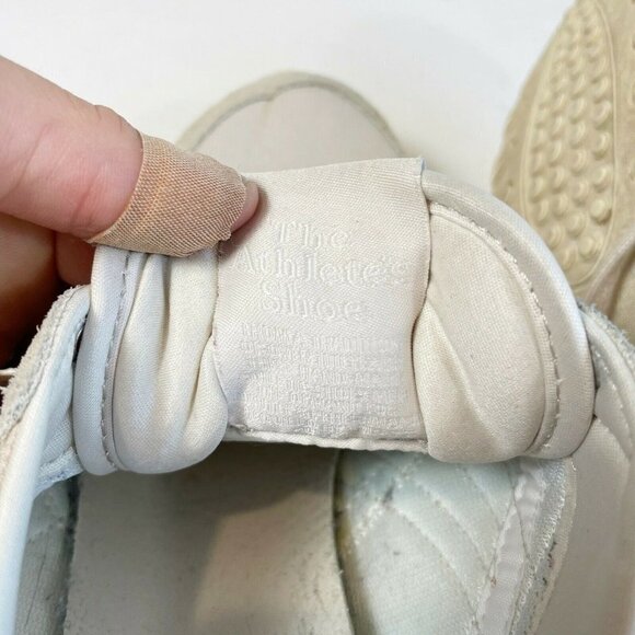 Reebok Womens Classic Nylon Slim Metallic Retro Sneaker Gray Pink 10 Low AQ9832 - Picture 9 of 10